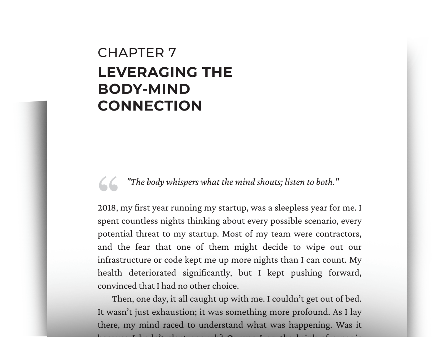 How Is Your Body-Mind Connection?