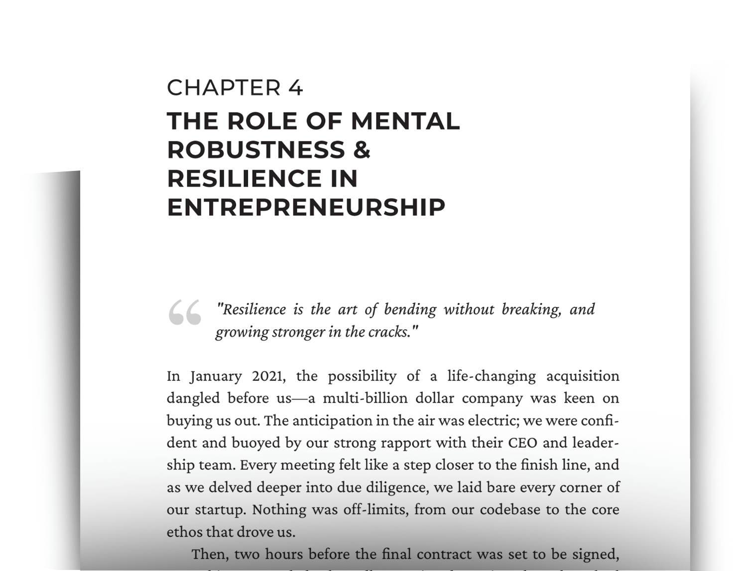 The Resilience Gap in Entrepreneurship