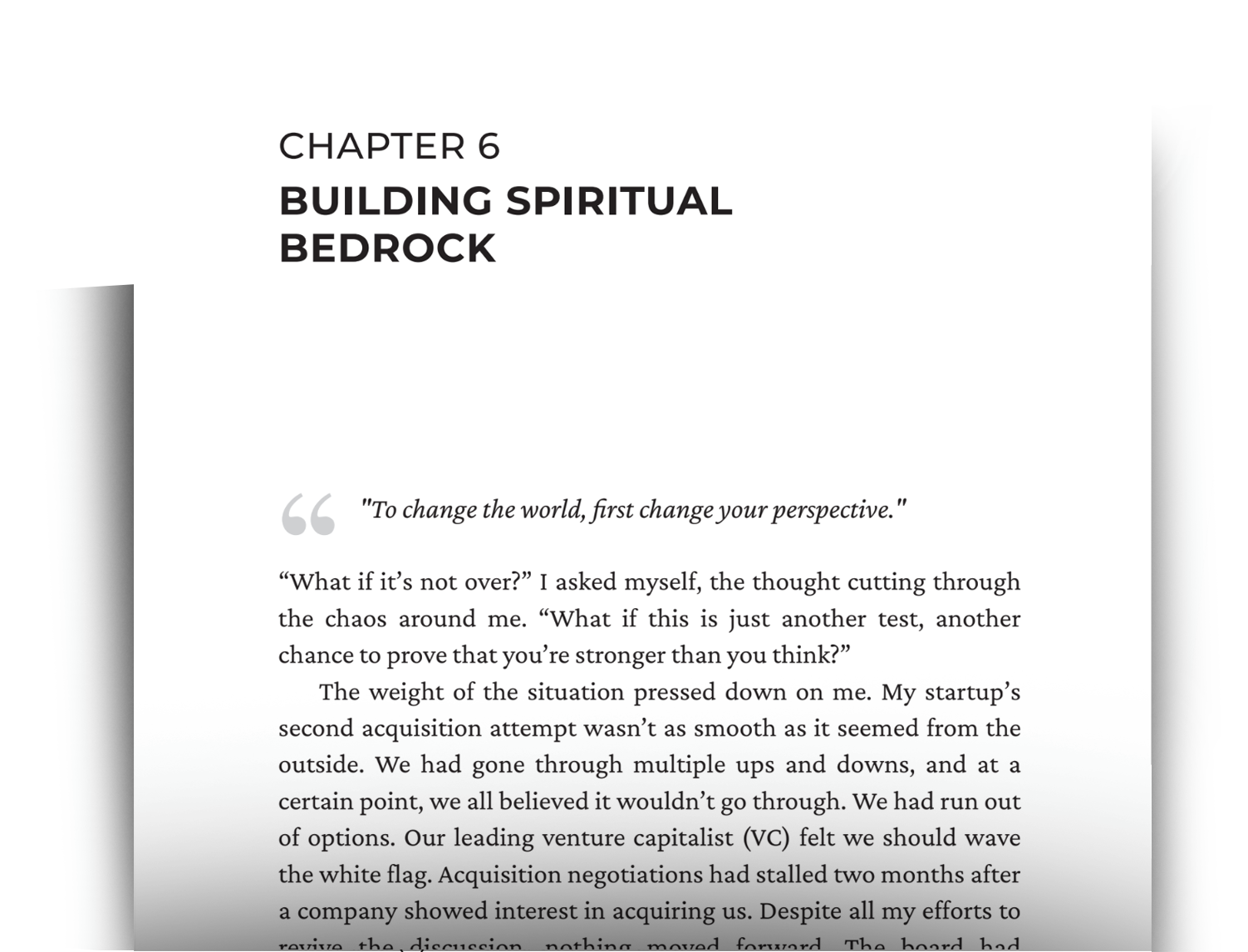 The inside out entrepreneur chapter 6 building spiritual bedrock 5 Folder 1 4