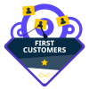 first customer badge, boundlessfounder