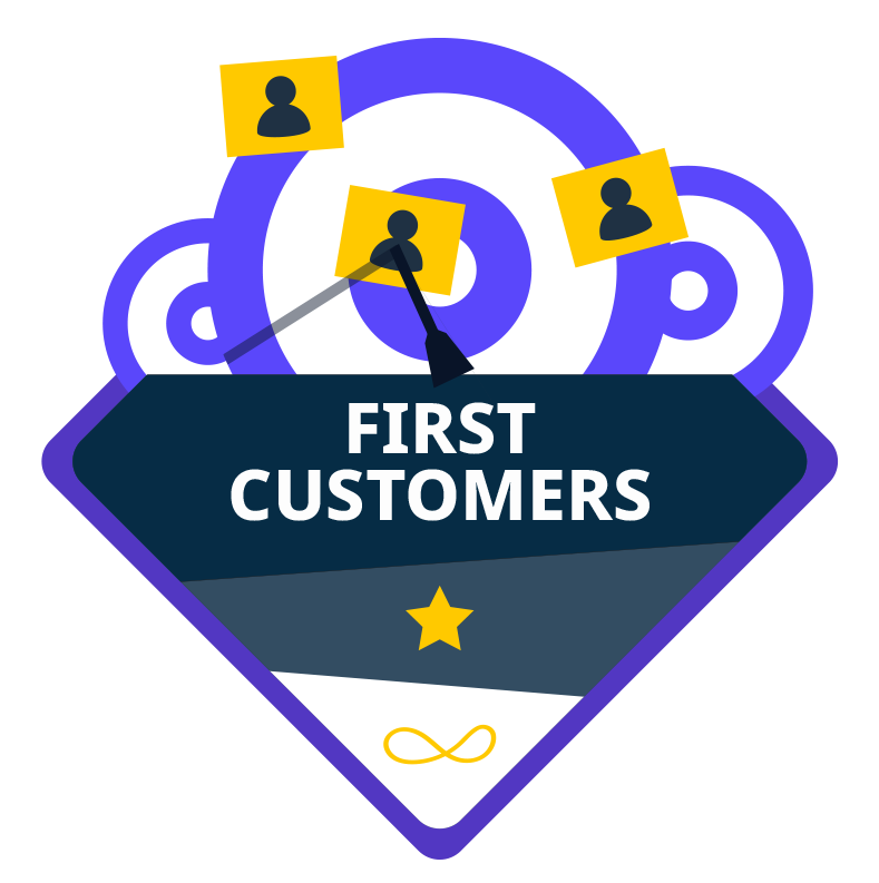 first customer badge, boundlessfounder